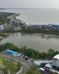 梁子湖铁三即将开赛